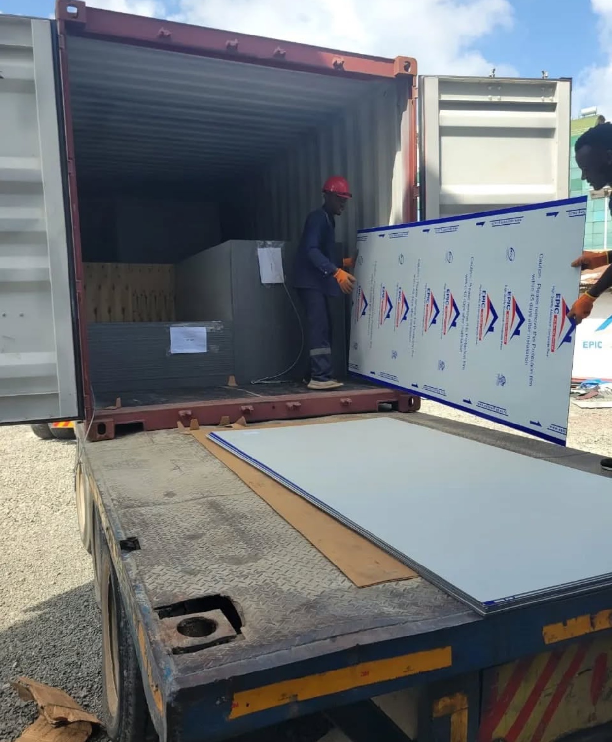 Professional container import and quality control