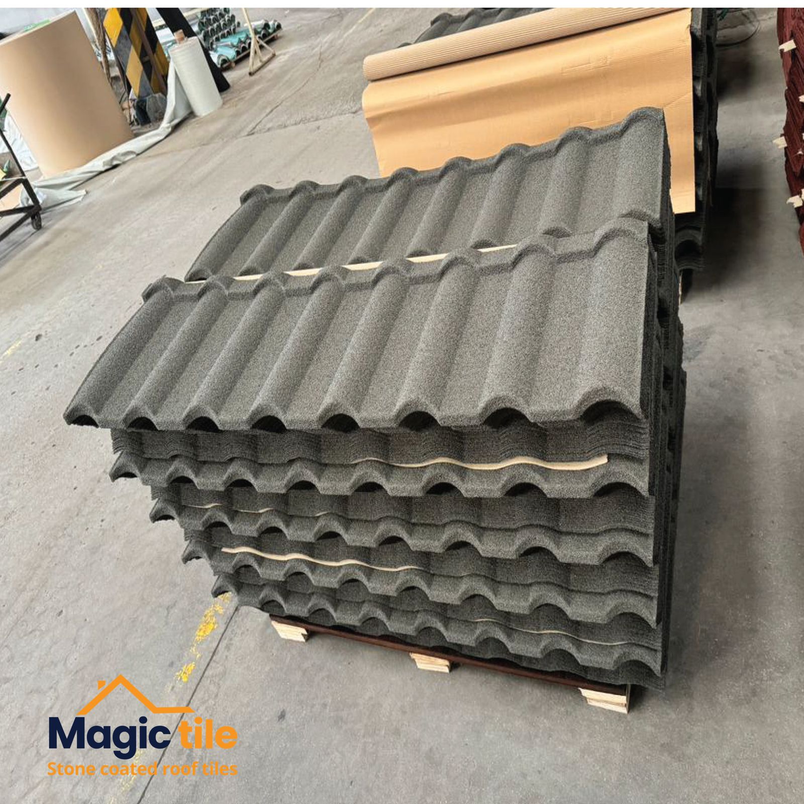 Magic Tile Stone-Coated Roof Tiles