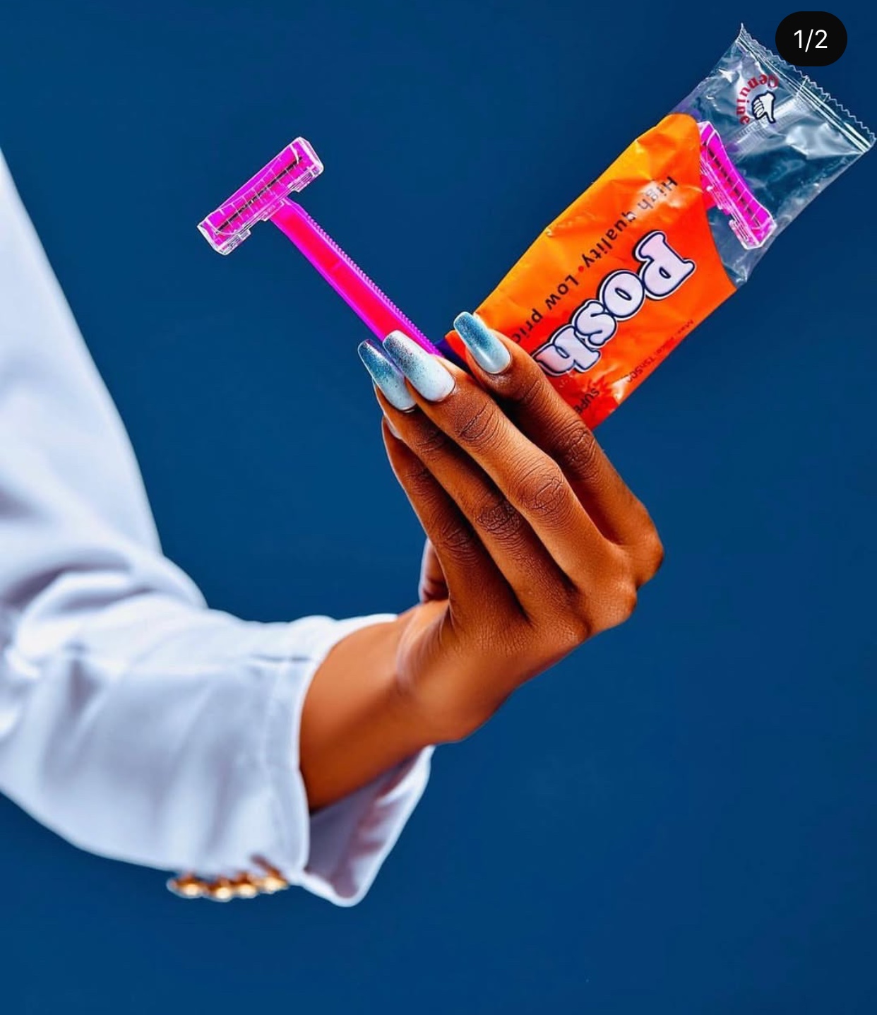 Posh Razor Product in Hands